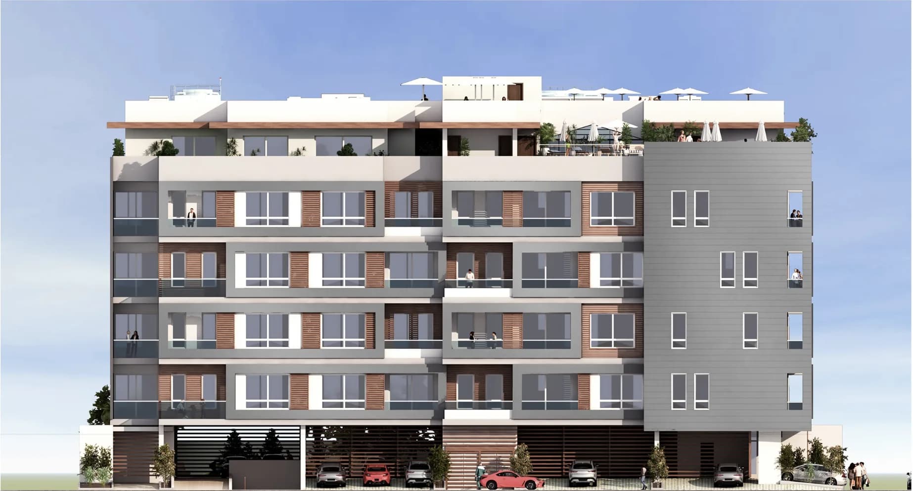 AZURA north elevation